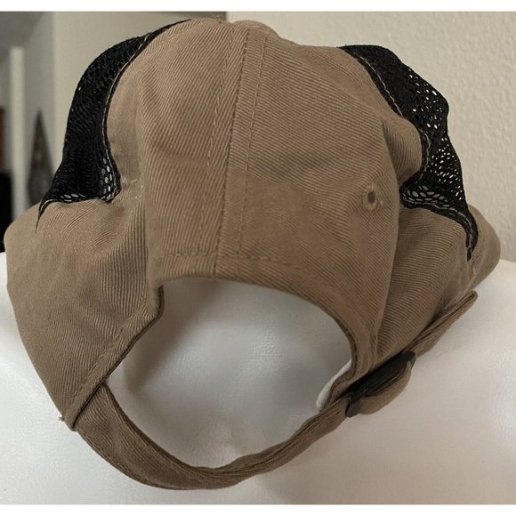 American Needle Genuine Merchandise New York Met Baseball Cap Hat Brown #00476 - Picture 9 of 11